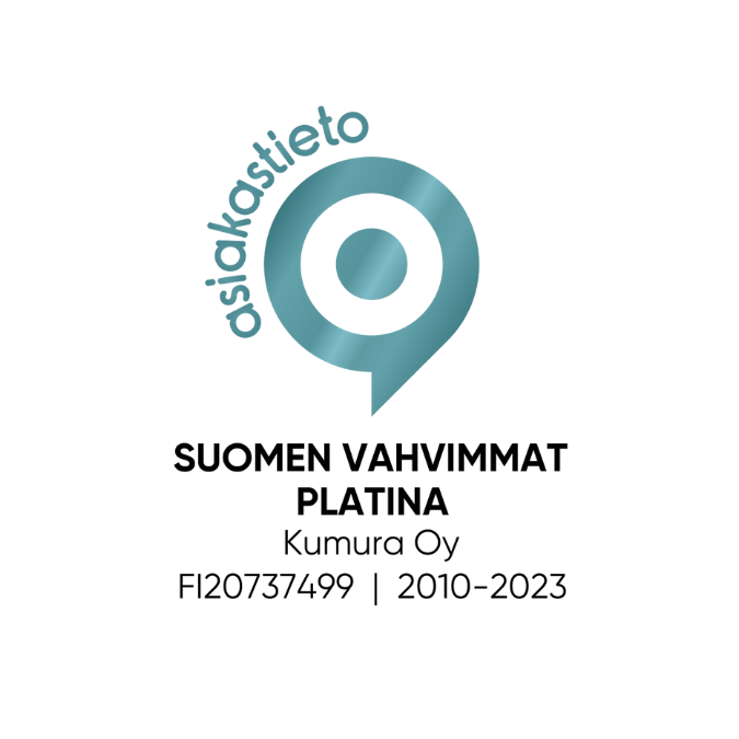 Asiakastiedon myöntävä Suomen vahvimmat Platina -sertifikaatti, 2010–2023.