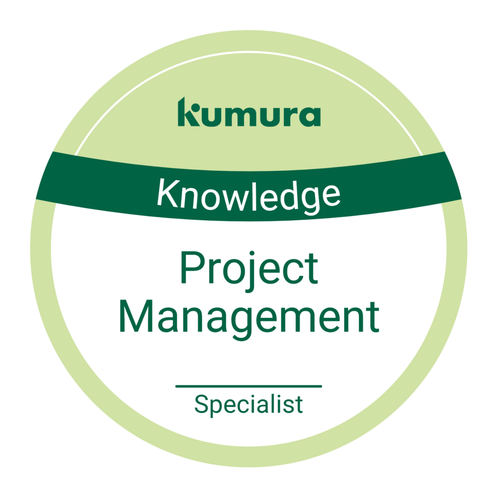 Project Management Specialist -osaamismerkki